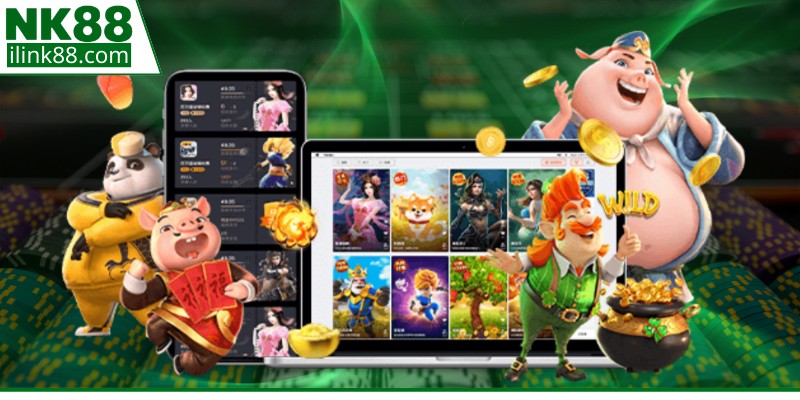 Các hàng thanh toán trong trò chơi quay hũ