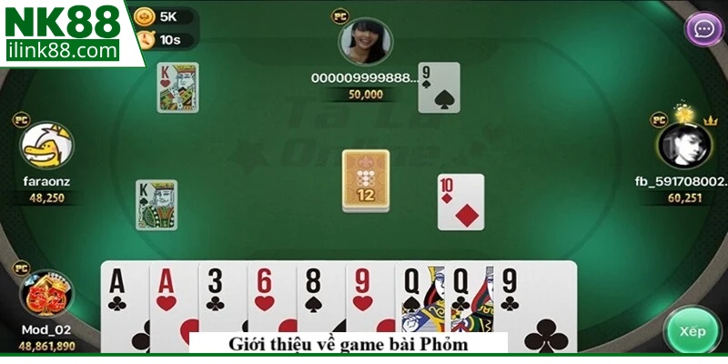 Cách chơi bài Phỏm cơ bản cho người mới