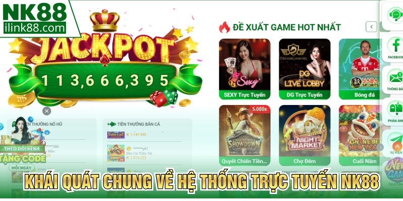 Khái quát chung về hệ thống trực tuyến NK88